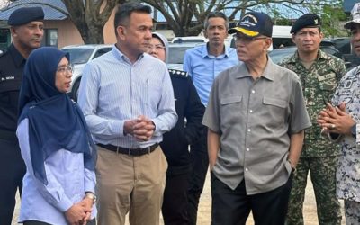 26 Mac 2025: Lembaga Pelabuhan Kuantan (LPKtn) Telah Turut Serta Dalam Tinjauan Operasi OPS Khas Pagar Laut Bersama Menteri Besar Pahang