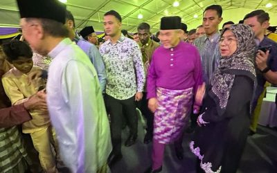 11 April 2025: Majlis Sambutan Aidilfitri MADANI 2025 Peringkat Negeri Pahang Telah Diadakan Di Pantai Batu Hitam, Beserah, Kuantan
