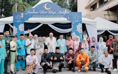 14 April 2025: Majlis Jamuan Hari Raya Aidilfitri 2025 Lembaga Pelabuhan Kuantan (LPKtn) Telah Berlangsung Di Perkarangan Bangunan Perdagangan LPKtn Dengan Penuh Kemeriahan Dan Rasa Kesyukuran