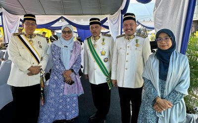 18 April 2025: Pengurus Besar Lembaga Pelabuhan Kuantan (LPKtn) Telah Hadir Ke Istiadat Pembukaan Penggal Ke-4 Dewan Negeri Pahang Ke-15 Yang Berlangsung Di Wisma Sri Pahang, Kuantan