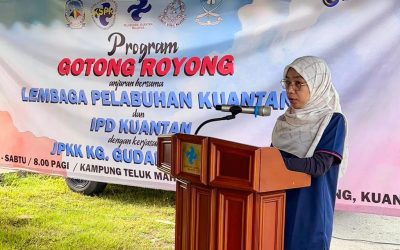 21 Jun 2025: Program Gotong-Royong Anjuran Bersama Ibu Pejabat Polis Daerah (IPD Kuantan) Dengan Kerjasama JPKK Kg Gudang Rasau